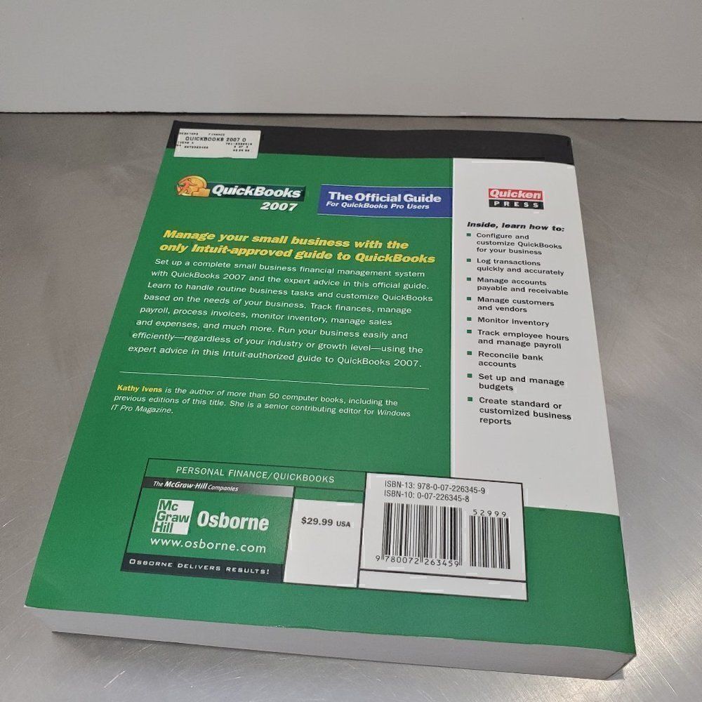 QuickBooks 2007 The Official Guide - Picture 3 of 3